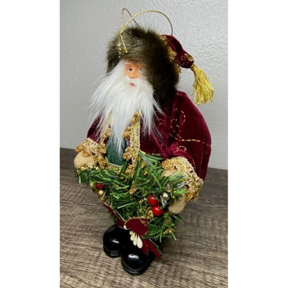 Home for the Holidays Visions of Santa Ornament 8" Christmas - New With Tag - Picture 11 of 12